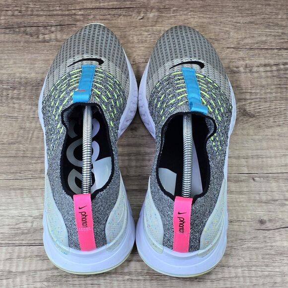Nike React Phantom Run Flyknit 2 Men\'s Size 11 Gray Running Shoes (CZ7865-100) main image 6